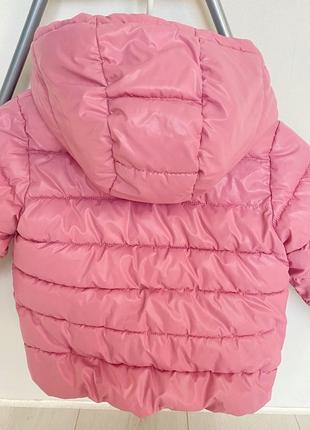 Тепла куртка на дівчинку, весняна куртка, демісезонна куртка2 фото