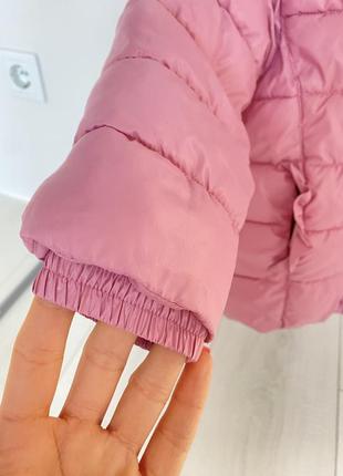 Тепла куртка на дівчинку, весняна куртка, демісезонна куртка5 фото
