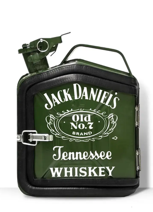 Канистра-бар оригинальный подарок мужчине на 5л. "jack daniels" черный