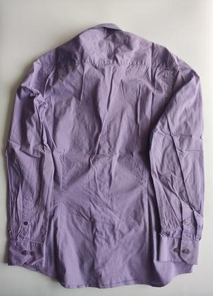 Сорочка dressmann лавандова р.l 4