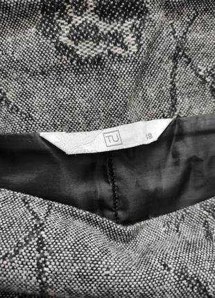 Жаккардовая юбка в цветочный принт 18 р от tu6 фото
