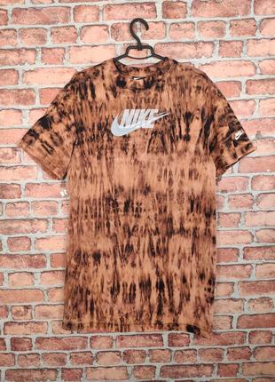 Платье платье футболка длинная удлиненная nike тайдай tie dye