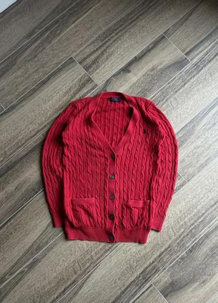 Polo ralph lauren women’s cardigan old money1 фото