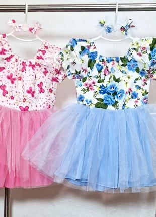 Весенние платья для малышей