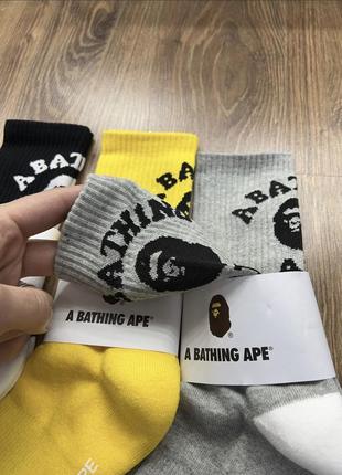 Шкарпетки a bathing ape bape6 фото