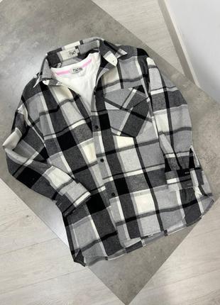 Базовая фланелевая рубашка в клетку