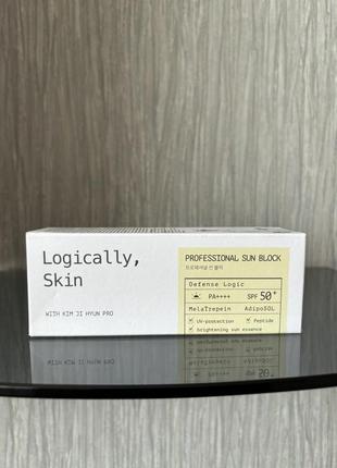 Logically, skin professional sun block spf50+/pa++++ 70g1 фото