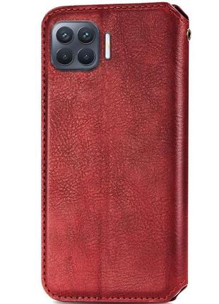 Шкіряний чохол книжка getman cubic (pu) для oppo a733 фото