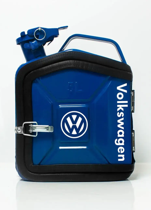 Каністра-бар на подарунок автомобілісту на 5л. "vw" жовтий