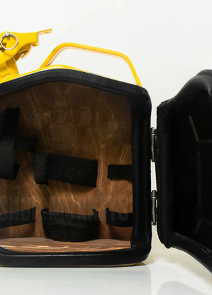 Каністра-бар на подарунок автомобілісту на 5л. "vw" жовтий