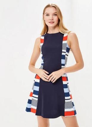 Tommy hilfiger брендовое платье полоска /4379/