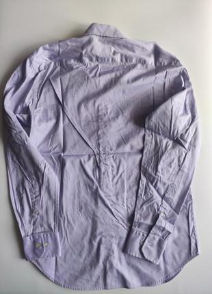 Рубашка roy robson голубая лаванда р. 40 (15 3/4) non iron4 фото