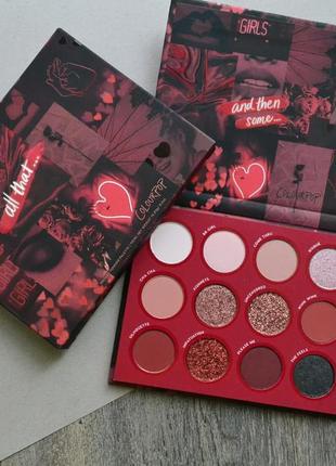 Палетка тіней colourpop all that