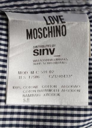 Тенниска/рубашка love moschino5 фото