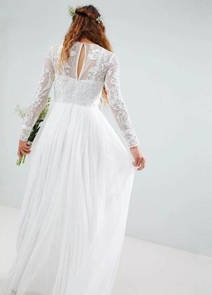 Изысканное свадебное платье от аsos4 фото