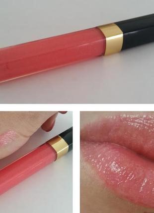 Увлажняющий блеск для губ chanel rouge coco gloss4 фото