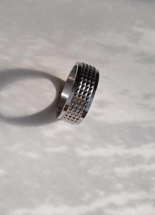 💍 17.5 ; 18.5 ; 19.5 ; 20 ; 21 размер кольцо медицинская сталь хирургическая сталь
 art.542/h