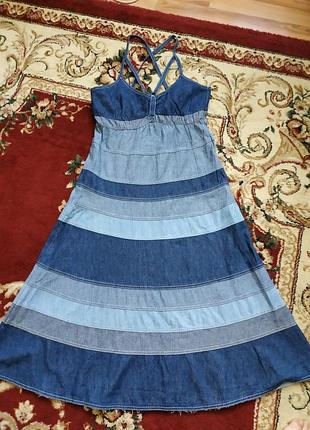 Джинсовий сарафан 2