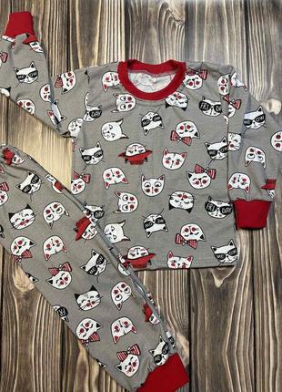 Детская пижама кулир