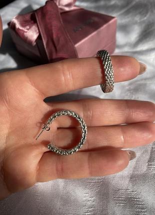 Невероятно стильные кольца 💯 серебро5 фото