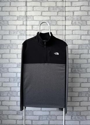 The north face 1/4 зип кофта свитшот