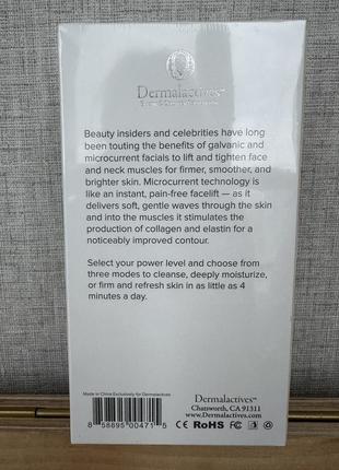 Микротоковый аппарат для тонизации лица dermalactives microcurrent toning face device4 фото