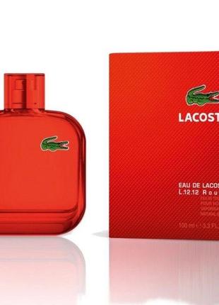 Lacoste eau de l.12.12 rouge men