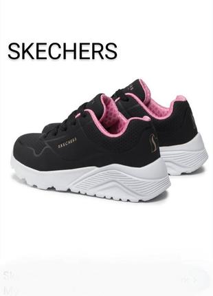 Кросівки бренду skechers верх еко замша з перфорацією uk 9,5 eur 27