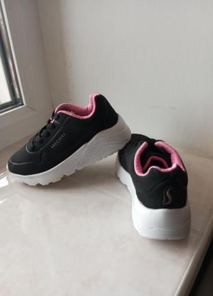 Кроссовки бренда skechers верх эко замша с перфорацией u9 9,5 eur 275 фото