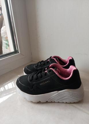 Кроссовки бренда skechers верх эко замша с перфорацией u9 9,5 eur 273 фото