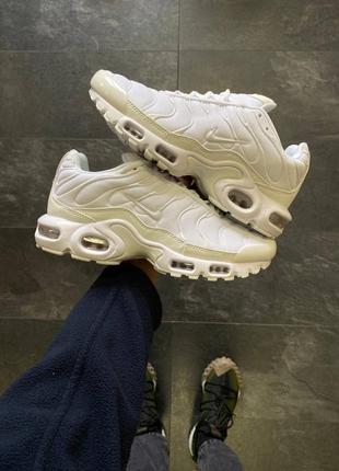 Nike air max plus all white