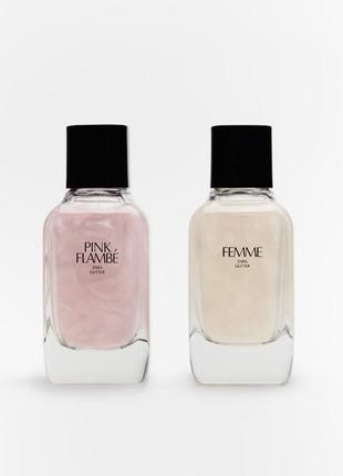 Набір парумів zara femme+pink flambe 2x100 ml