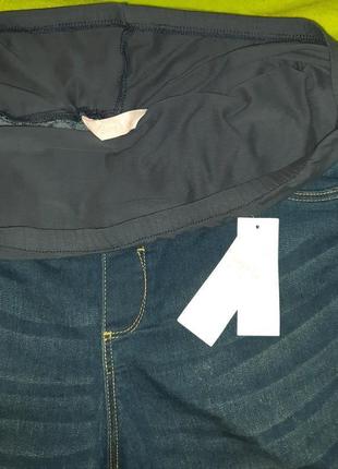 Жіночі джинсові шорти bump it up для вагітних made in bangladesh7 фото