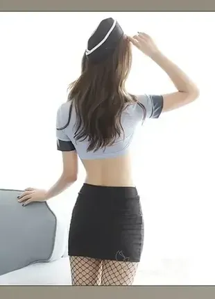 Игровой эротический костюм сексуальный полицейский