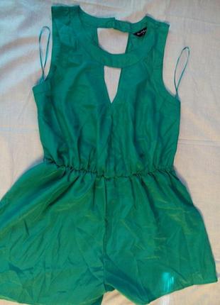 Ромпер шелк майская зелень 12/40
