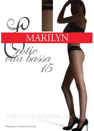 Колготки marilyn erotic vita bassa 15 den