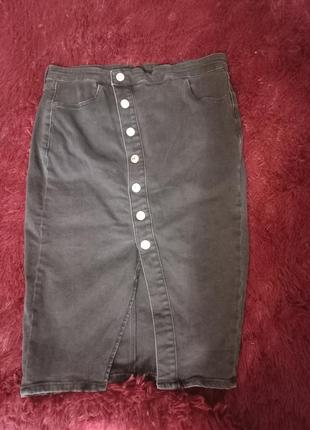Джинсовая юбка 6