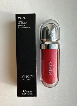 Жидкая помада kiko milano1 фото