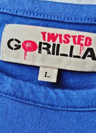 L мужская футболка twisted gorilla2 фото