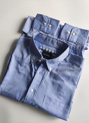 Рубашка westbury (c&a)  сине-голубая р. m (38-40)1 фото