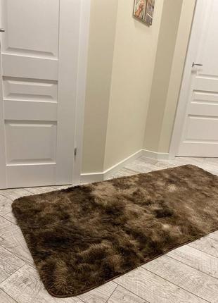 Прикроватный коврик ворсистой травка