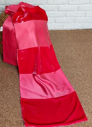 Винтажный шелковый шарф бренда giorgio armani