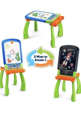 Интерактивная доска-мольберт 3 в 1 vtech digiart creative easel