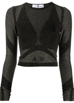 Топ wolford x adidas studio motion crop top2 фото