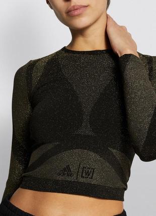 Топ wolford x adidas studio motion crop top3 фото