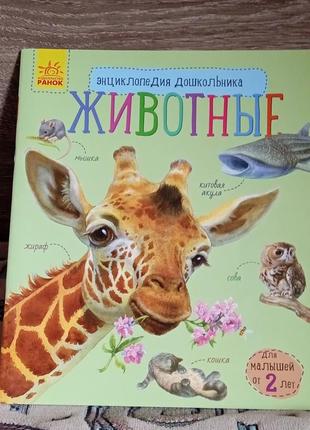 Энциклопедия для малышей человек и животные
