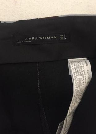 Zara юбка трапеция принт4 фото