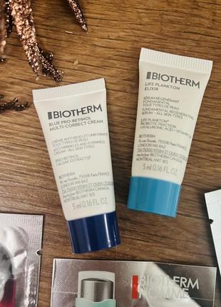 Оригинальный лот набор пробник крем лица biotherm3 фото