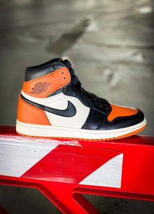 Жіночі кросівки jordan retro 1 high  люкс якість