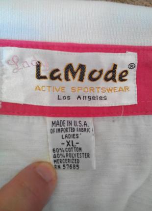 Lady la mode американская спортивная одежда винтаж белого цвета3 фото